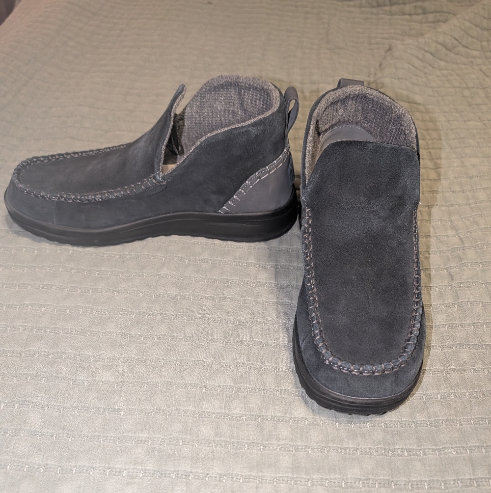 Hey Dude Denny Booties Black Suede